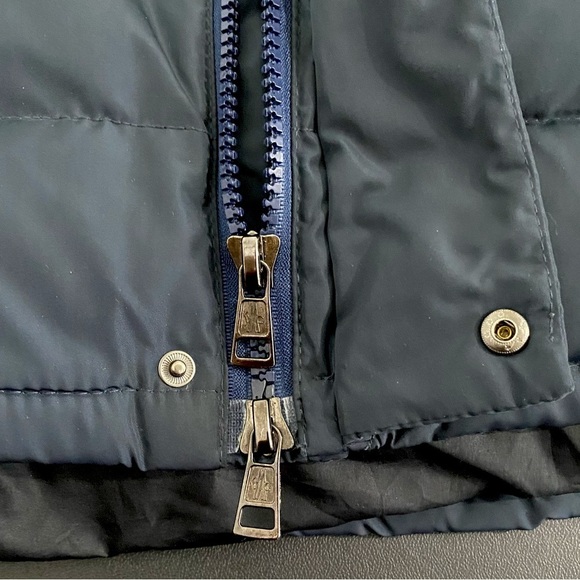 Moncler Riviere Giubotto Down Parka Jacket Navy Vintage Winter Puffer - Picture 11 of 17